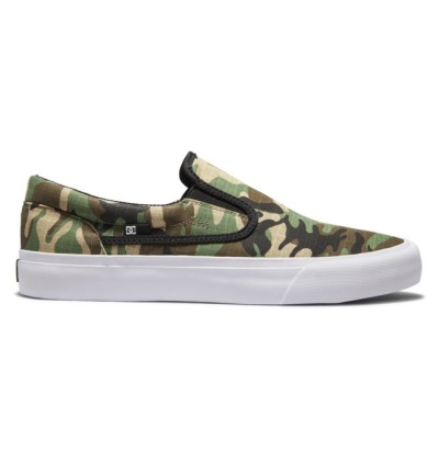 DC Trase Slip-On Fekete Camo - Cipő - Fekete Camo - Magyarország (T1B4UWW4)